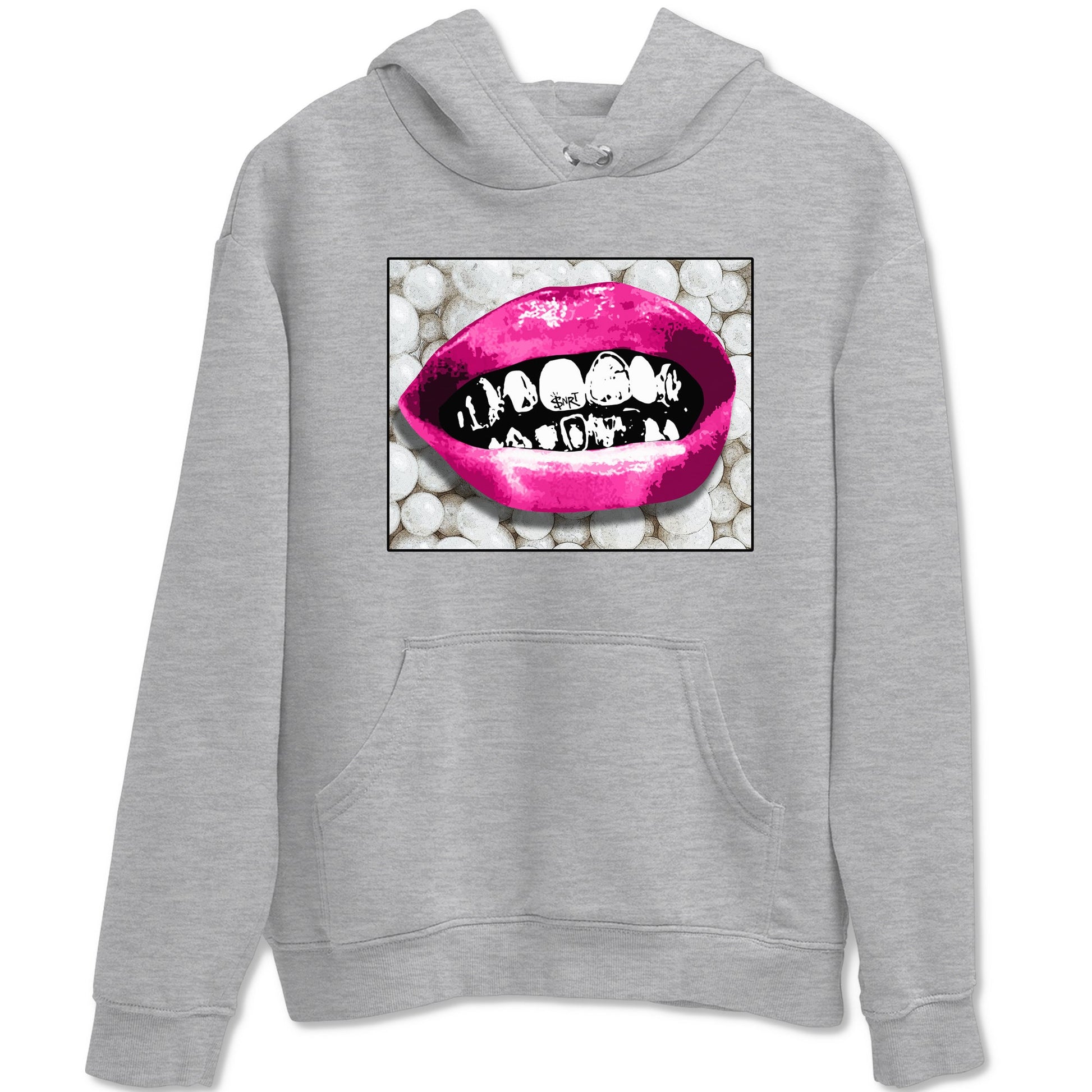 Nike KD 4 Retro Aunt Pearl shirts to match jordans Grillz Lips sneaker match tees Nike KD 4 Aunt Pearl match shoes to clothes SNRT Sneaker Tees unisex cotton Heather Grey 2 shirts