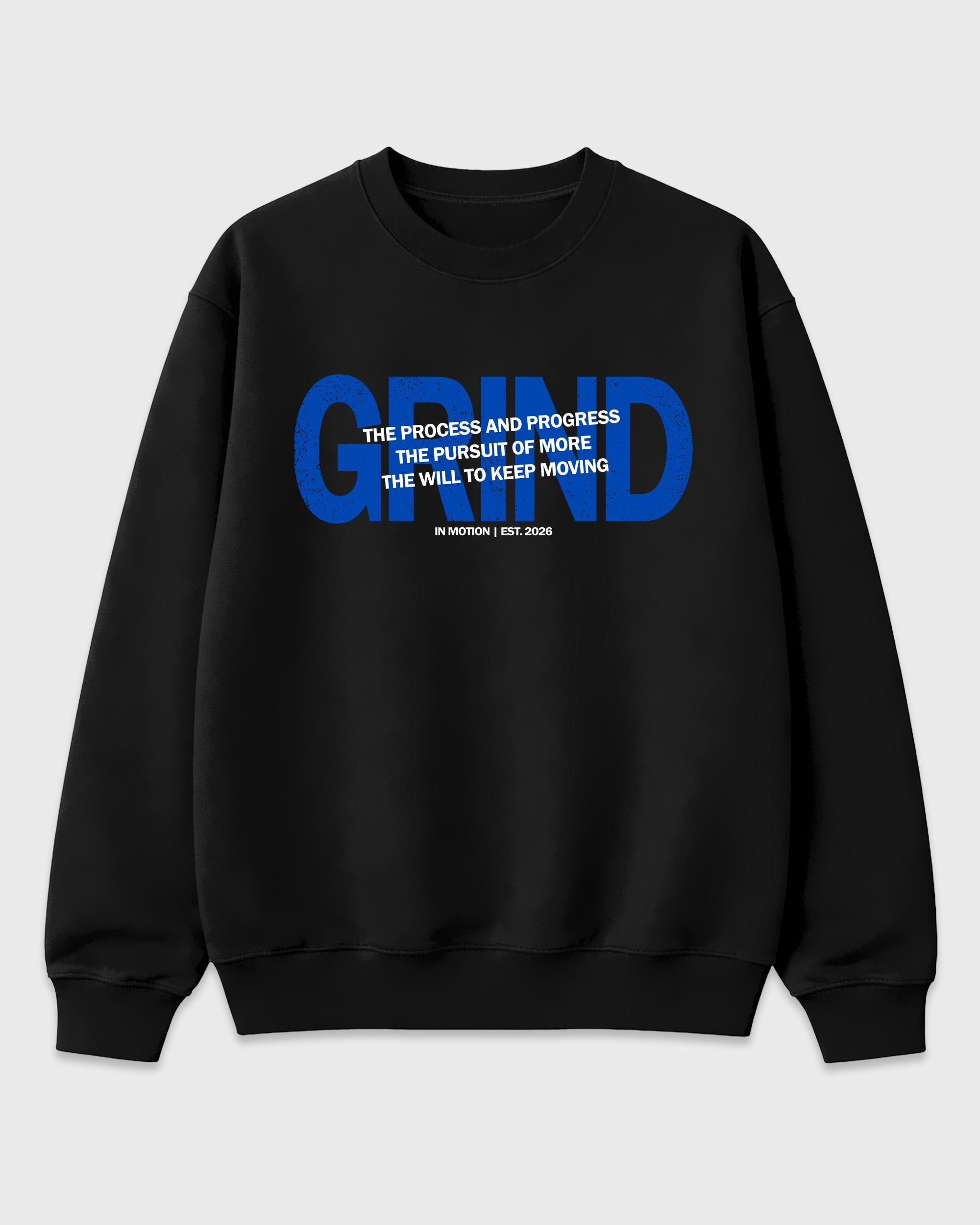 Grind In Motion Graphic T-Shirt featuring original streetwear artwork designed to match the Air Jordan 1 Royal. Black 2 Graphic Tee.