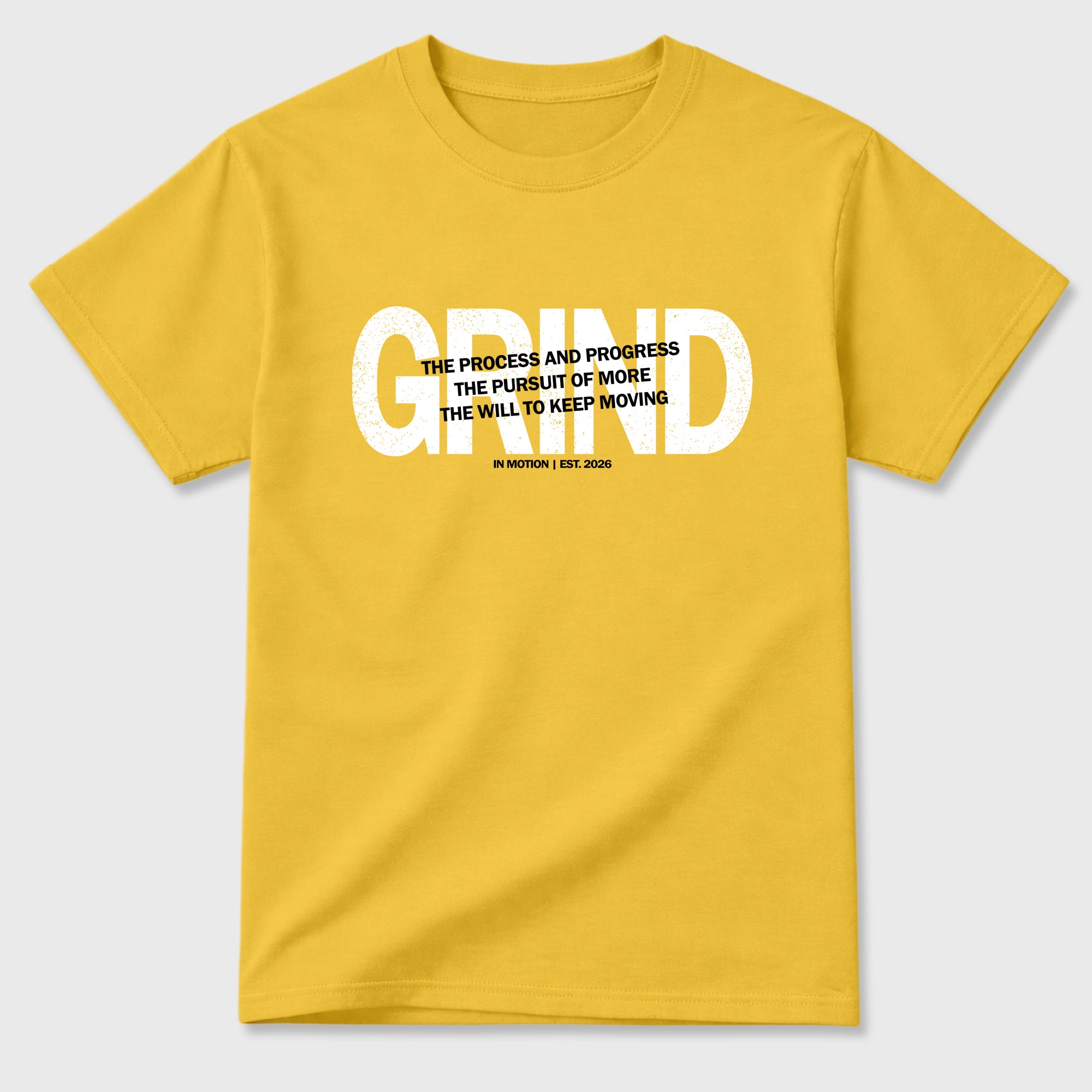 Grind In Motion Graphic T-Shirt featuring original streetwear artwork designed to match the Air Jordan 4 Tour Yellow. Daisy 2 Graphic T-Shirt.