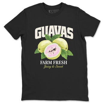 Sneaker match tees – Streetwear Graphic Tees Air Jordan 5 Luminous Green Sneakers – Guavas Graphic Tee Black 2