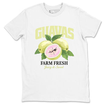 Sneaker match tees – Streetwear Graphic Tees Air Jordan 5 Luminous Green Sneakers – Guavas Graphic Tee White 2