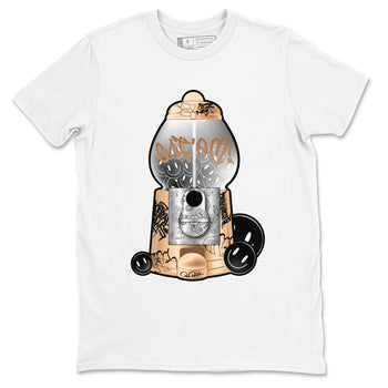 Foams One Metallic Copper shirts to match jordans Gumball Machine sneaker match tees Air Foamposite One Metallic Copper match shoes to clothes SNRT Sneaker Tees unisex cotton White 2 shirts