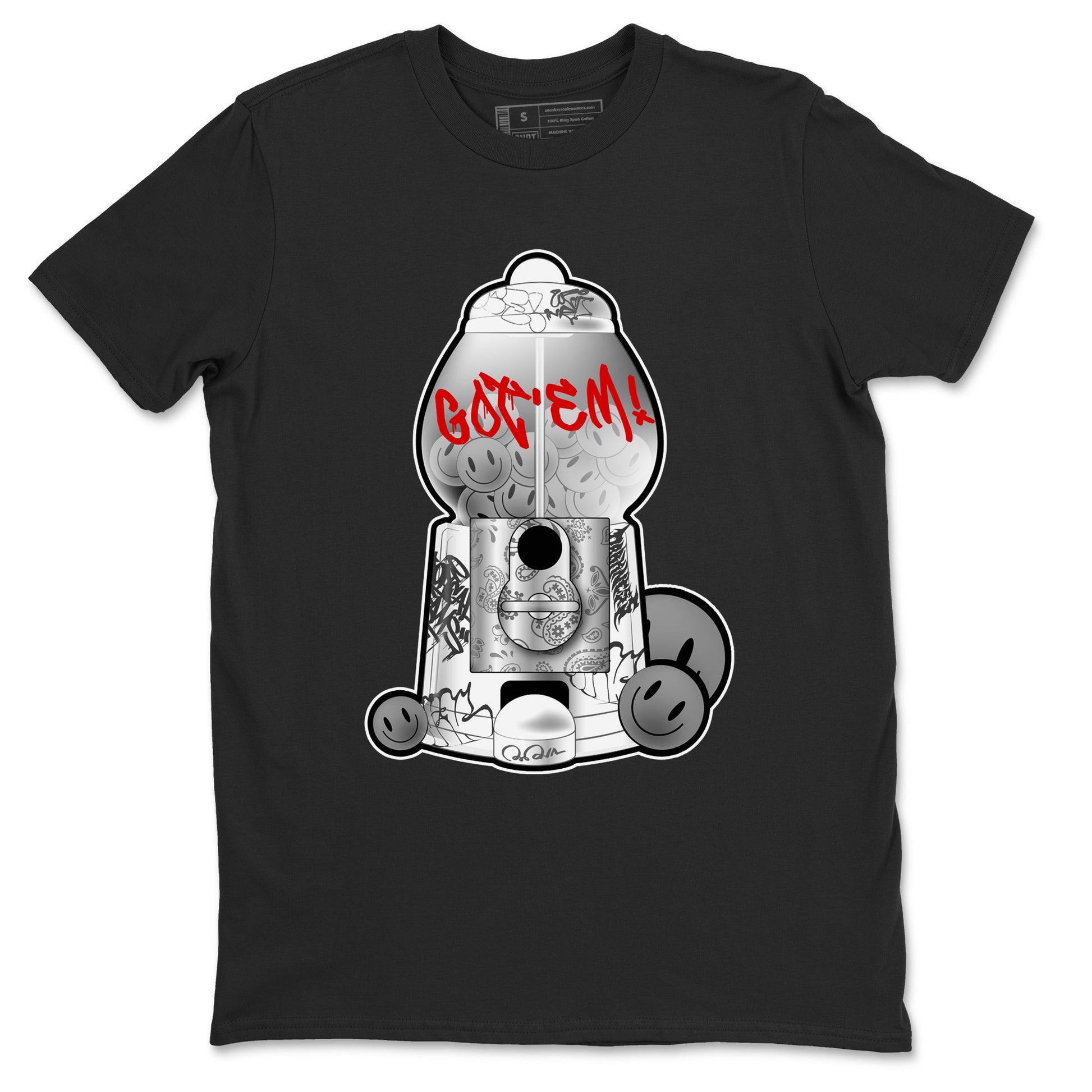 3s Cement Grey shirts to match jordans Gumball Machine sneaker match tees Air Jordan 3 Cement Grey SNRT Sneaker Release Tees unisex cotton Black 2 crew neck shirts
