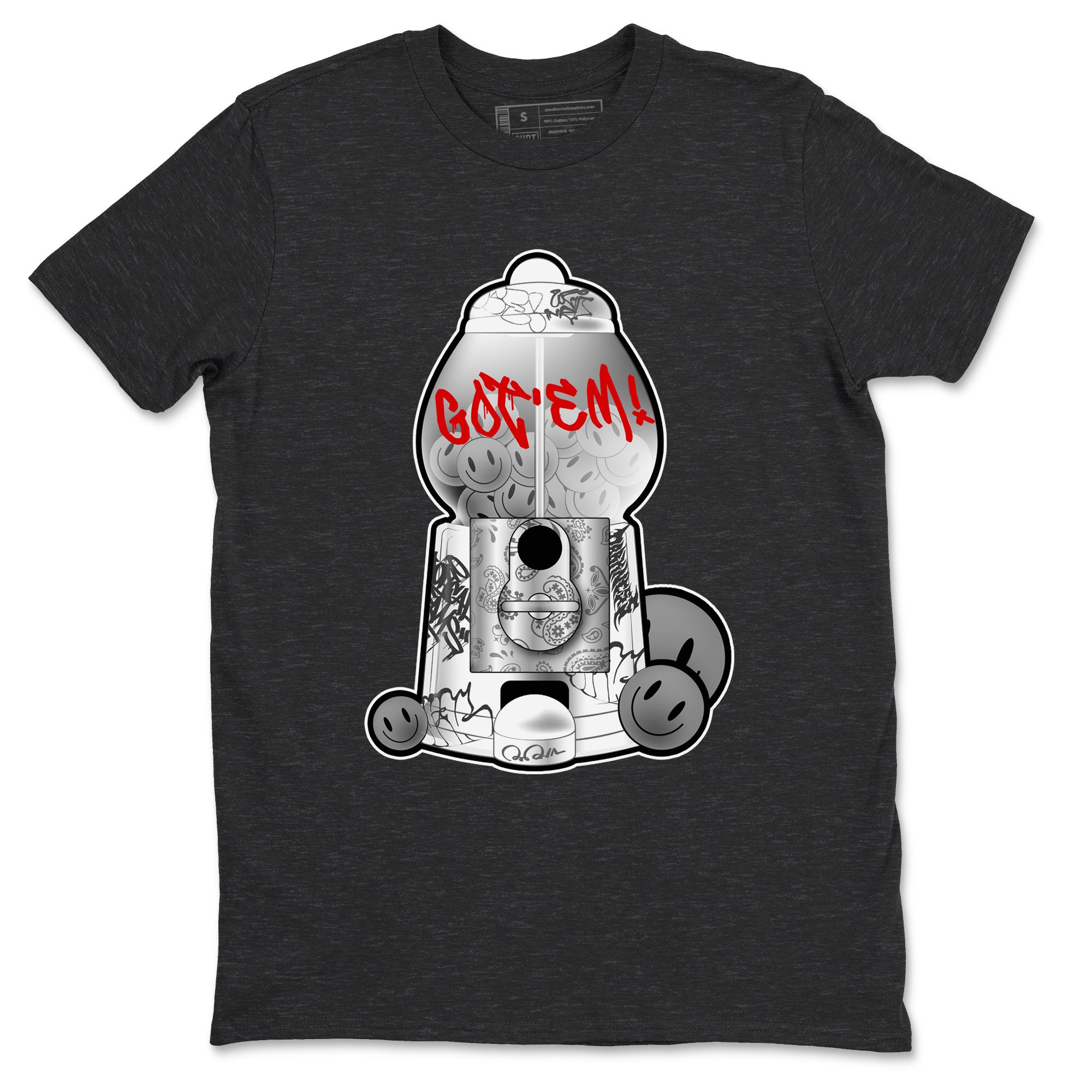 3s Cement Grey shirts to match jordans Gumball Machine sneaker match tees Air Jordan 3 Cement Grey SNRT Sneaker Release Tees unisex cotton Charcoal Heather 2 crew neck shirts