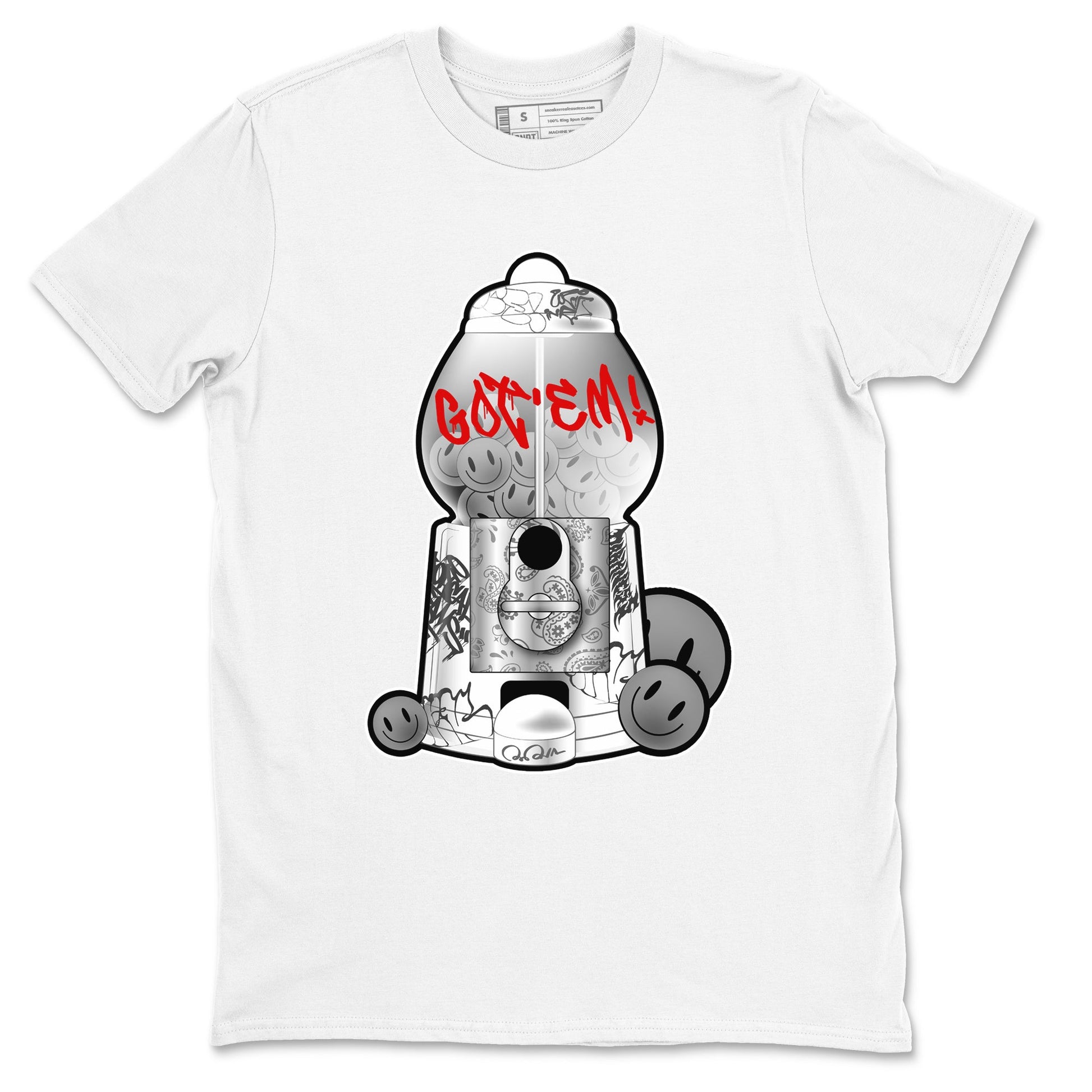 3s Cement Grey shirts to match jordans Gumball Machine sneaker match tees Air Jordan 3 Cement Grey SNRT Sneaker Release Tees unisex cotton White 2 crew neck shirts