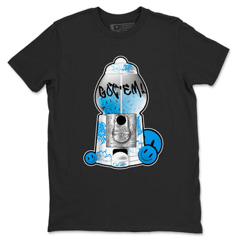 Air Jordan 4 Industrial Blue shirt to match jordans Gumball Machine sneaker tees Air Jordan 4 Military Blue SNRT Sneaker Release Tees unisex cotton Black 2 crew neck shirt