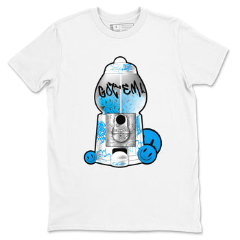 Air Jordan 4 Industrial Blue shirt to match jordans Gumball Machine sneaker tees Air Jordan 4 Military Blue SNRT Sneaker Release Tees unisex cotton White 2 crew neck shirt