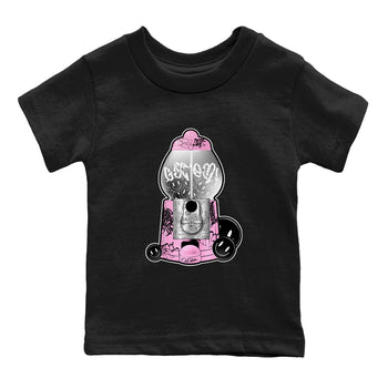 Air Jordan 4  Retro Orchid shirts to match jordans Gumball Machine sneaker match tees 4s WMNS Orchid match shoes to clothes SNRT Sneaker Tees Youth Baby Black 2 tee