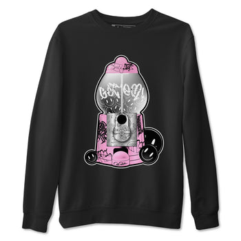 Air Jordan 4  Retro Orchid shirts to match jordans Gumball Machine sneaker match tees 4s WMNS Orchid match shoes to clothes SNRT Sneaker Tees unisex cotton Black 2 shirts