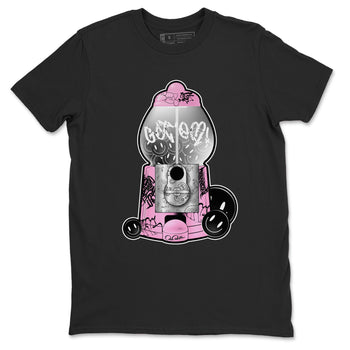 Air Jordan 4  Retro Orchid shirts to match jordans Gumball Machine sneaker match tees 4s WMNS Orchid match shoes to clothes SNRT Sneaker Tees unisex cotton Black 2 shirts