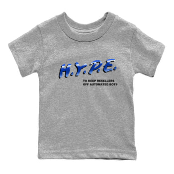 Air Foamposite One Royal shirts to match jordans H.Y.P.E sneaker match tees Foams One Royal match shoes to clothes SNRT Sneaker Tees Youth Baby Heather Grey 2 tee
