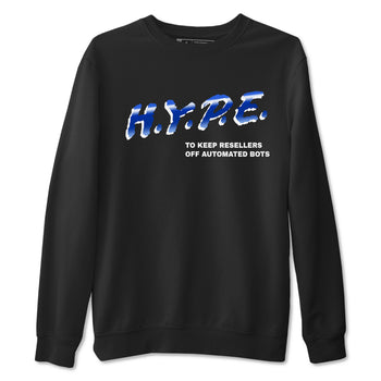 Air Foamposite One Royal shirts to match jordans H.Y.P.E sneaker match tees Foams One Royal match shoes to clothes SNRT Sneaker Tees unisex cotton Black 2 shirts