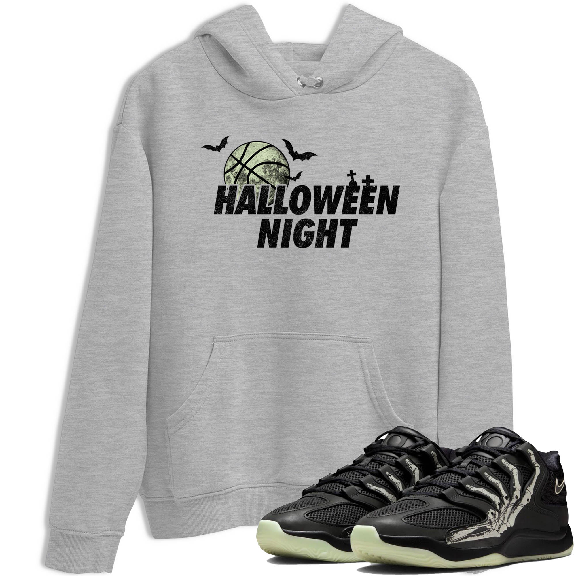 Sneaker Threads – Sneaker Tees To Match Nike KD 18 Halloween – Halloween Night Graphic Tee Heather Grey 1. Perfect for Jordan releases 2025 colorways. Perfect for Kevin Durant sneaker releases and Halloween 2025 colorways.