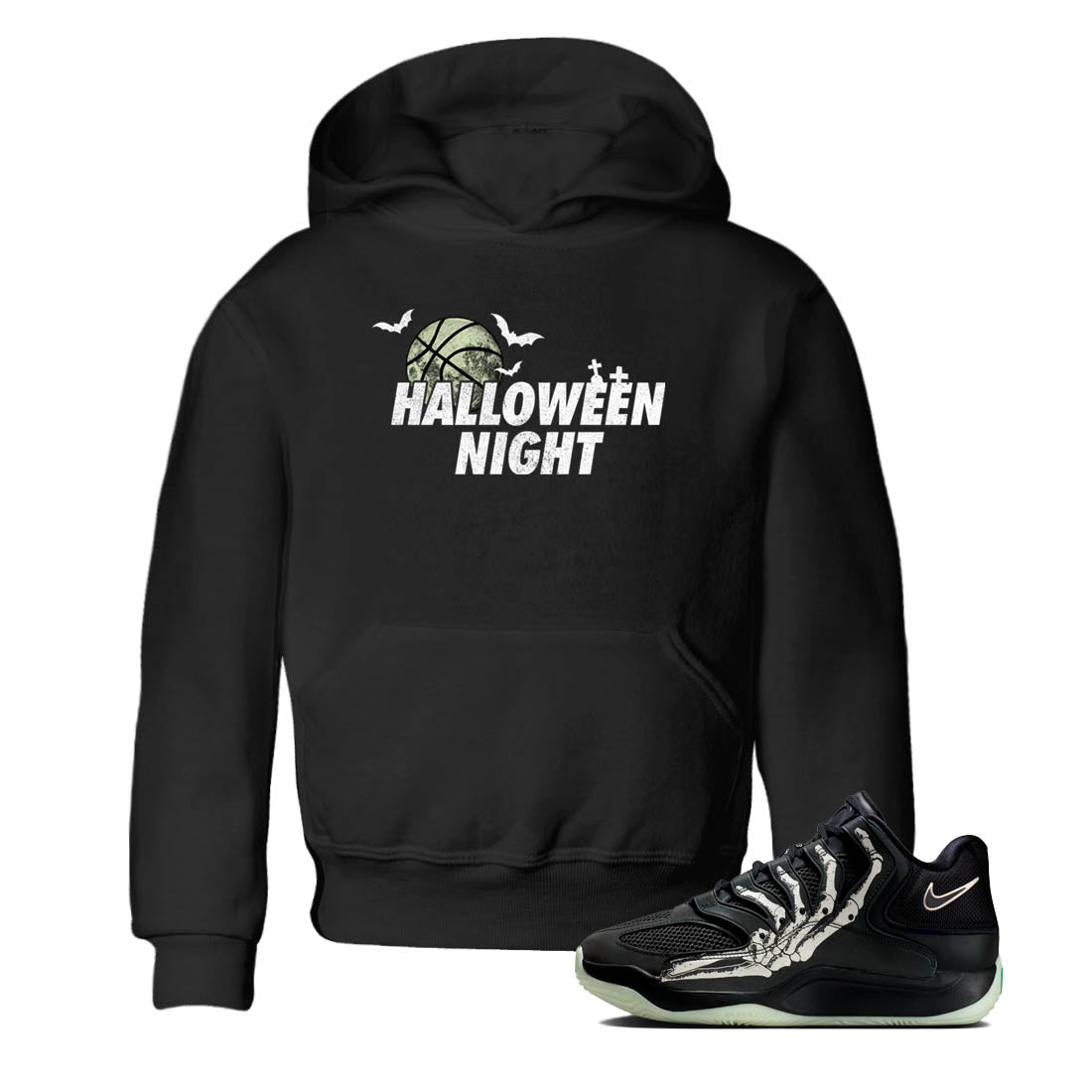 Sneaker Threads – Sneaker Tees To Match Nike KD 18 Halloween – Halloween Night Youth Graphic Tee Black 1. Perfect for Jordan releases 2025 colorways. Perfect for Kevin Durant sneaker releases and Halloween 2025 colorways.