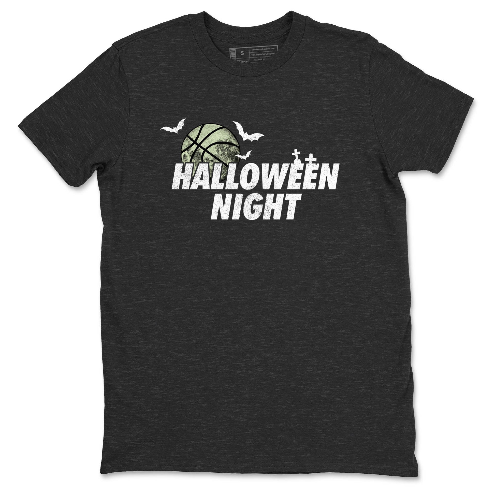 Sneaker Threads – Sneaker Tees To Match Nike KD 18 Halloween – Halloween Night Graphic Tee Charcoal Heather 2. Perfect for Jordan releases 2025 colorways. Perfect for Kevin Durant sneaker releases and Halloween 2025 colorways.