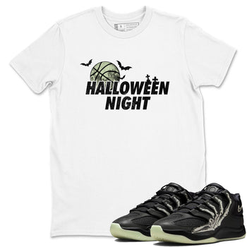 Sneaker Threads – Sneaker Tees To Match Nike KD 18 Halloween – Halloween Night Graphic Tee White 1. Perfect for Jordan releases 2025 colorways. Perfect for Kevin Durant sneaker releases and Halloween 2025 colorways.