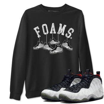 Foams One Jin shirts to match jordans Hanging Sneakers sneaker match tees Air Foamposite One Jin match shoes to clothes SNRT Sneaker Tees unisex cotton Black 1 shirts