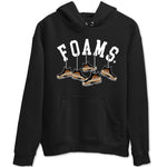 Foams One Metallic Copper shirts to match jordans Hanging Sneakers sneaker match tees Air Foamposite One Metallic Copper match shoes to clothes SNRT Sneaker Tees unisex cotton Black 2 shirts