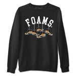 Foams One Metallic Copper shirts to match jordans Hanging Sneakers sneaker match tees Air Foamposite One Metallic Copper match shoes to clothes SNRT Sneaker Tees unisex cotton Black 2 shirts