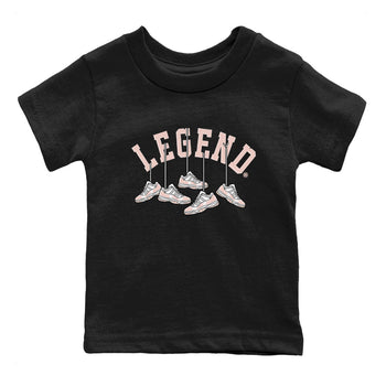 11s Legend Pink shirts to match jordans Hanging Sneakers sneaker match tees Air Jordan 11 Legend Pink SNRT Sneaker Tees streetwear brand Baby and Youth Black 2 cotton tee