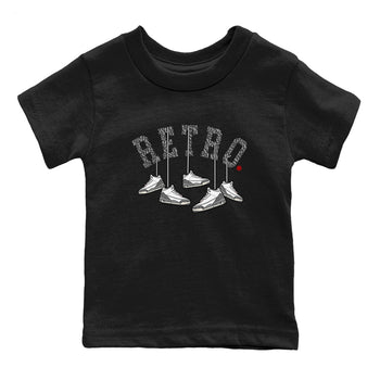 3s Cement Grey shirts to match jordans Hanging Sneakers sneaker match tees Air Jordan 3 Cement Grey SNRT Sneaker Tees streetwear brand Baby and Youth Black 2 cotton tee