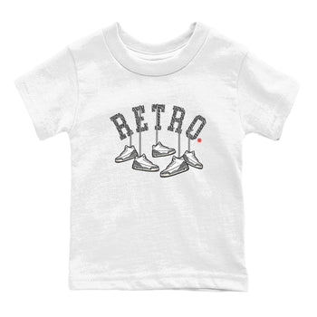 3s Cement Grey shirts to match jordans Hanging Sneakers sneaker match tees Air Jordan 3 Cement Grey SNRT Sneaker Tees streetwear brand Baby and Youth White 2 cotton tee