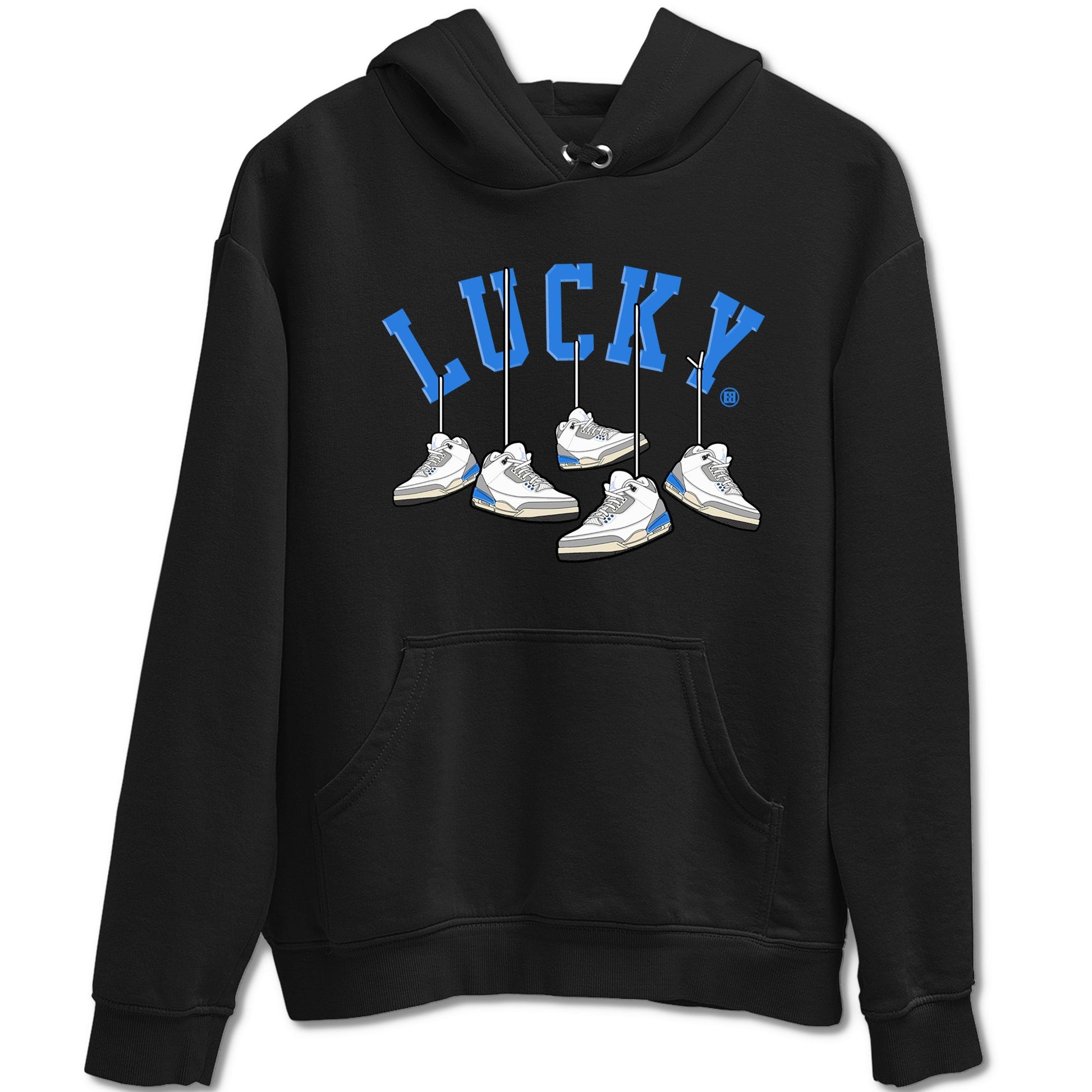 Air Jordan 3 Lucky Shorts shirts to match jordans Hanging Sneakers sneaker match tees Air Jordan 3 Retro Lucky Shorts match shoes to clothes SNRT Sneaker Tees unisex cotton Black 2 shirts