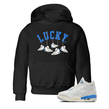 Air Jordan 3 Lucky Shorts shirts to match jordans Hanging Sneakers sneaker match tees Air Jordan 3 Retro Lucky Shorts match shoes to clothes SNRT Sneaker Tees Youth Baby Black 1 tee