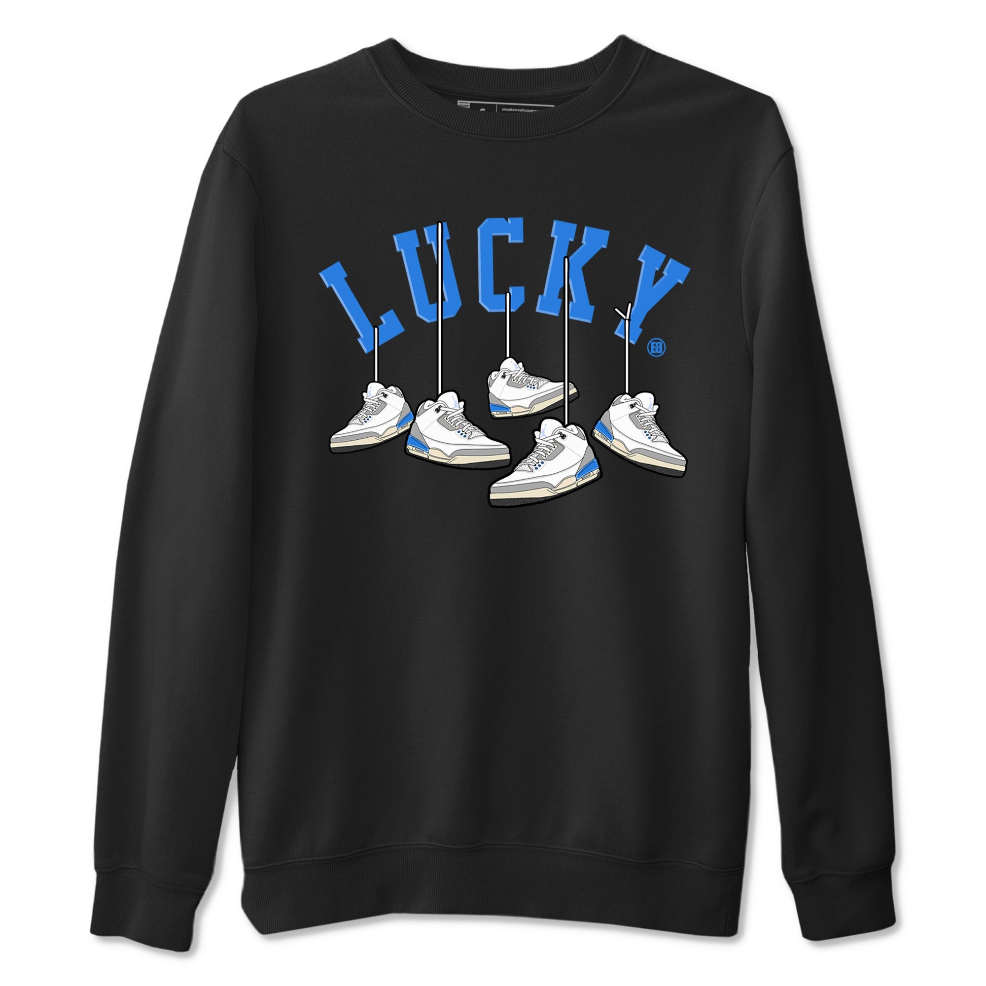 Air Jordan 3 Lucky Shorts shirts to match jordans Hanging Sneakers sneaker match tees Air Jordan 3 Retro Lucky Shorts match shoes to clothes SNRT Sneaker Tees unisex cotton Black 2 shirts