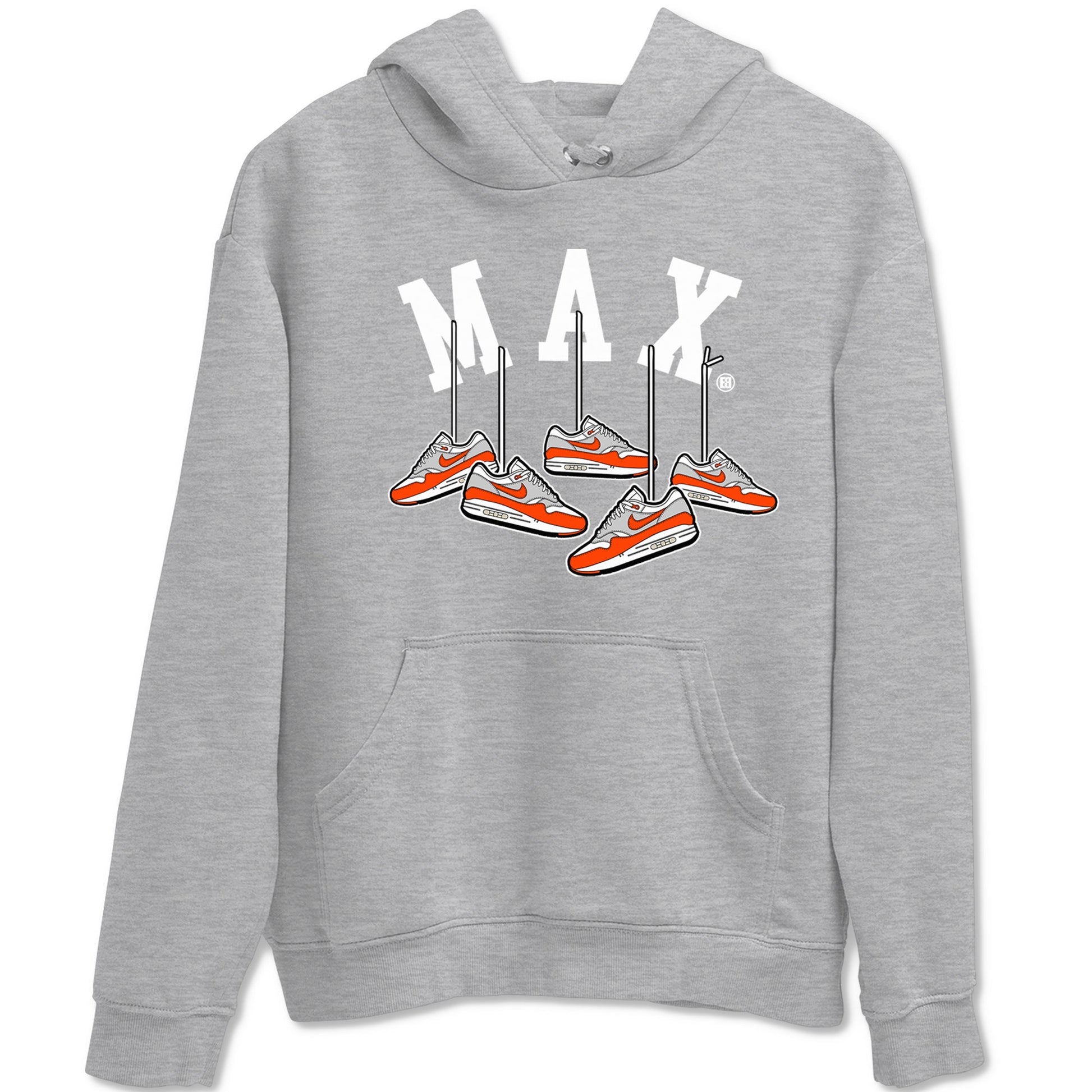 Air Max 1 OG '86 'Summit White and Cosmic Clay shirts to match jordans Hanging Sneakers sneaker match tees Air Max 1 Cosmic Clay match shoes to clothes SNRT Sneaker Tees unisex cotton Heather Grey 2 shirts