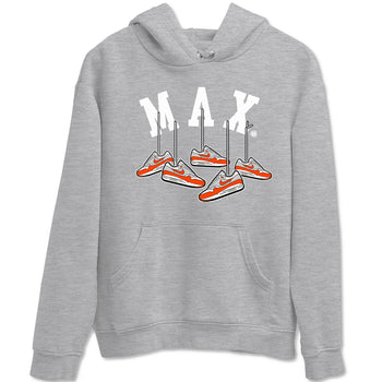 Air Max 1 OG '86 'Summit White and Cosmic Clay shirts to match jordans Hanging Sneakers sneaker match tees Air Max 1 Cosmic Clay match shoes to clothes SNRT Sneaker Tees unisex cotton Heather Grey 2 shirts