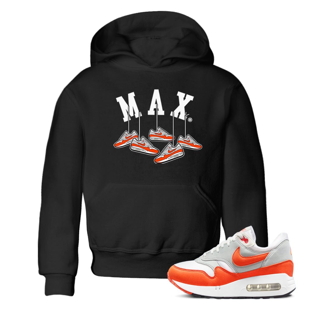 Air Max 1 OG '86 'Summit White and Cosmic Clay shirts to match jordans Hanging Sneakers sneaker match tees Air Max 1 Cosmic Clay match shoes to clothes SNRT Sneaker Tees Youth Baby Black 1 tee