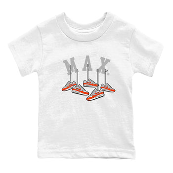 Air Max 1 OG '86 'Summit White and Cosmic Clay shirts to match jordans Hanging Sneakers sneaker match tees Air Max 1 Cosmic Clay match shoes to clothes SNRT Sneaker Tees Youth Baby White 2 tee
