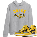 Dunk High Pollen Shirts To Match Jordans Hanging Sneakers sneaker match tees Dunk High Iowa Tee SNRT Sneaker Release Tees unisex cotton Heather Grey 1 crew neck shirts