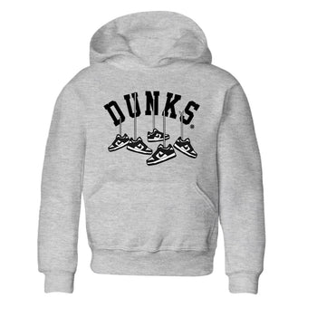 Hanging Sneakers Kids Tops - Dunk Panda - SNRT Sneaker Tee