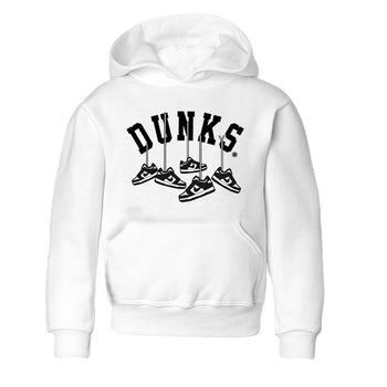 Hanging Sneakers Kids Tops - Dunk Panda - SNRT Sneaker Tee