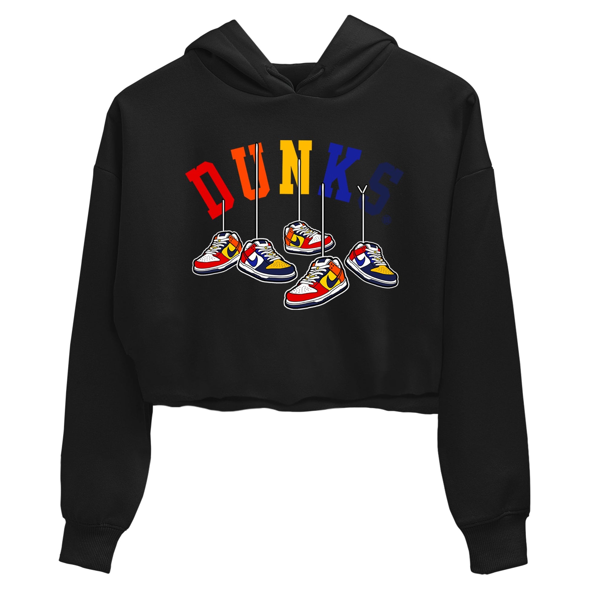 Dunk What The t shirts to match sneakers Hanging Sneakers sneaker match tees Dunk Low CO.JP What The shirt SNRT Sneaker Tees unisex cotton Black 2 crop tee