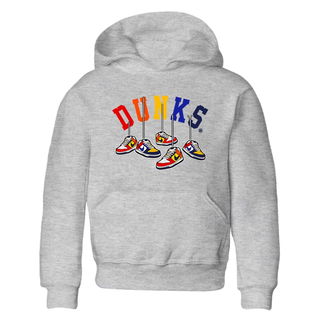 Dunk What The t shirts to match sneakers Hanging Sneakers sneaker match tees Dunk Low CO.JP What The shirt SNRT Sneaker Tees Youth Baby Heather Grey 2 tee