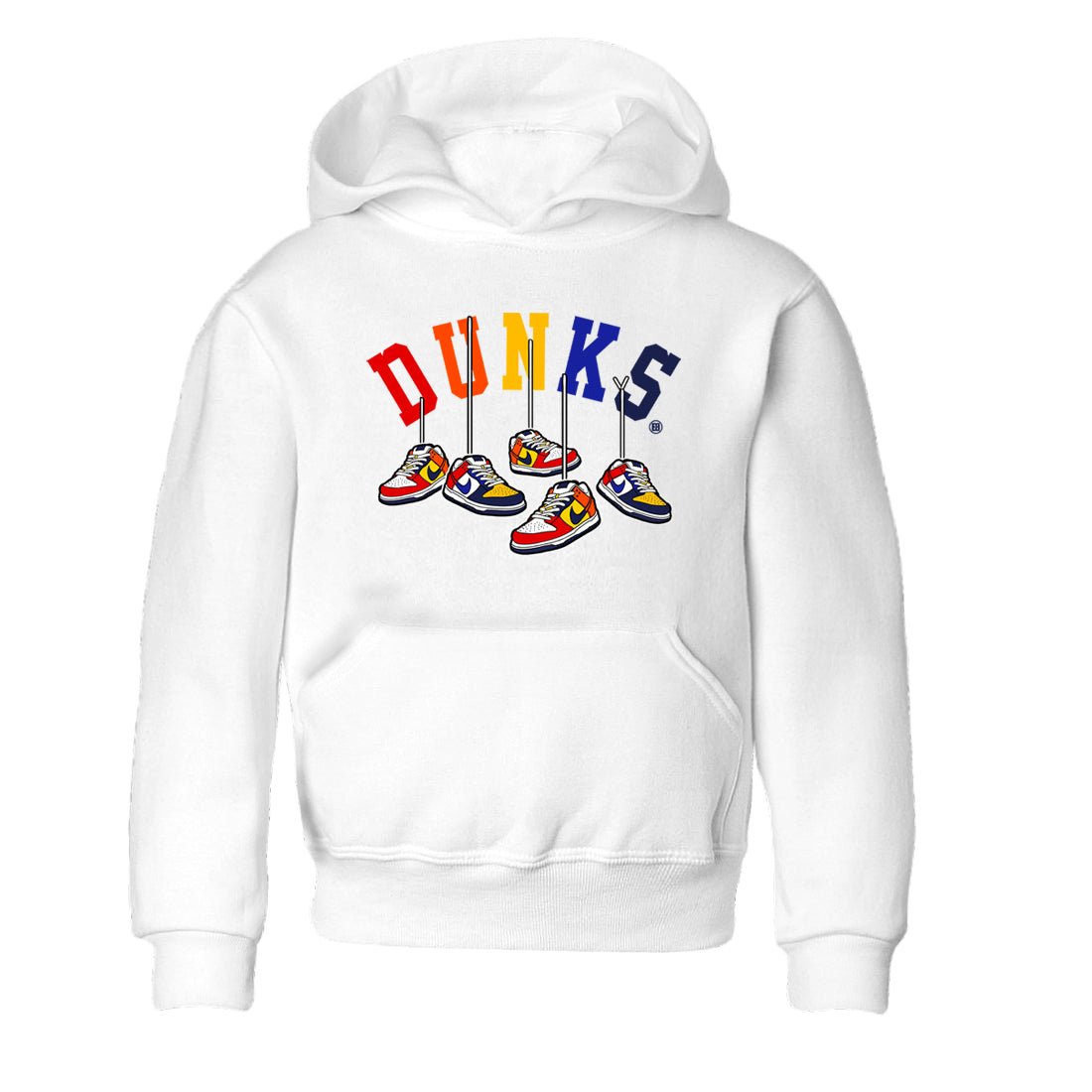Dunk What The t shirts to match sneakers Hanging Sneakers sneaker match tees Dunk Low CO.JP What The shirt SNRT Sneaker Tees Youth Baby White 2 tee