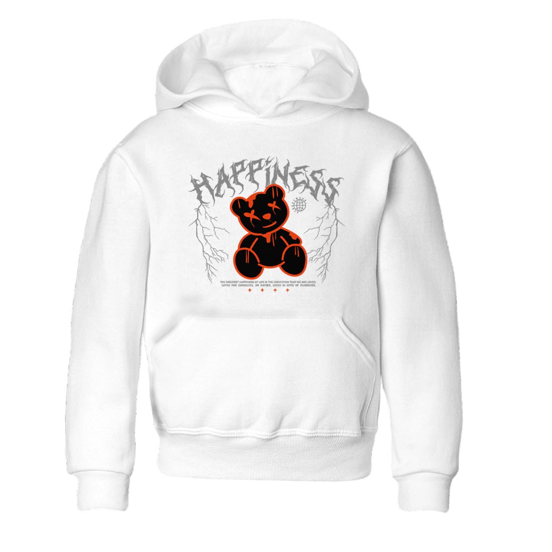 Foams One Jin shirts to match jordans Happiness Bear sneaker match tees Air Foamposite One Jin match shoes to clothes SNRT Sneaker Tees Youth Baby White 2 tee