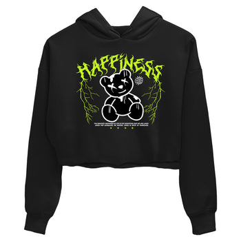 Air Force 1 Low Dance Volt t-shirts to match sneakers Happiness Bear sneaker match tees Air Force 1 Volt match shoes to clothes SNRT Sneaker Tees unisex cotton Black 2 crop tee