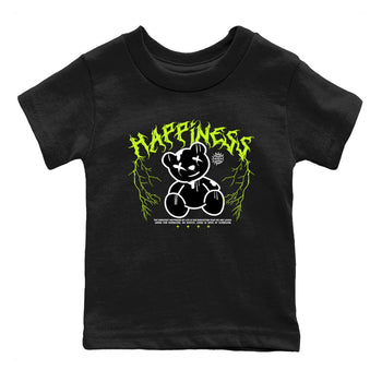 Air Force 1 Low Dance Volt t-shirts to match sneakers Happiness Bear sneaker match tees Air Force 1 Volt match shoes to clothes SNRT Sneaker Tees Youth Baby Black 2 tee