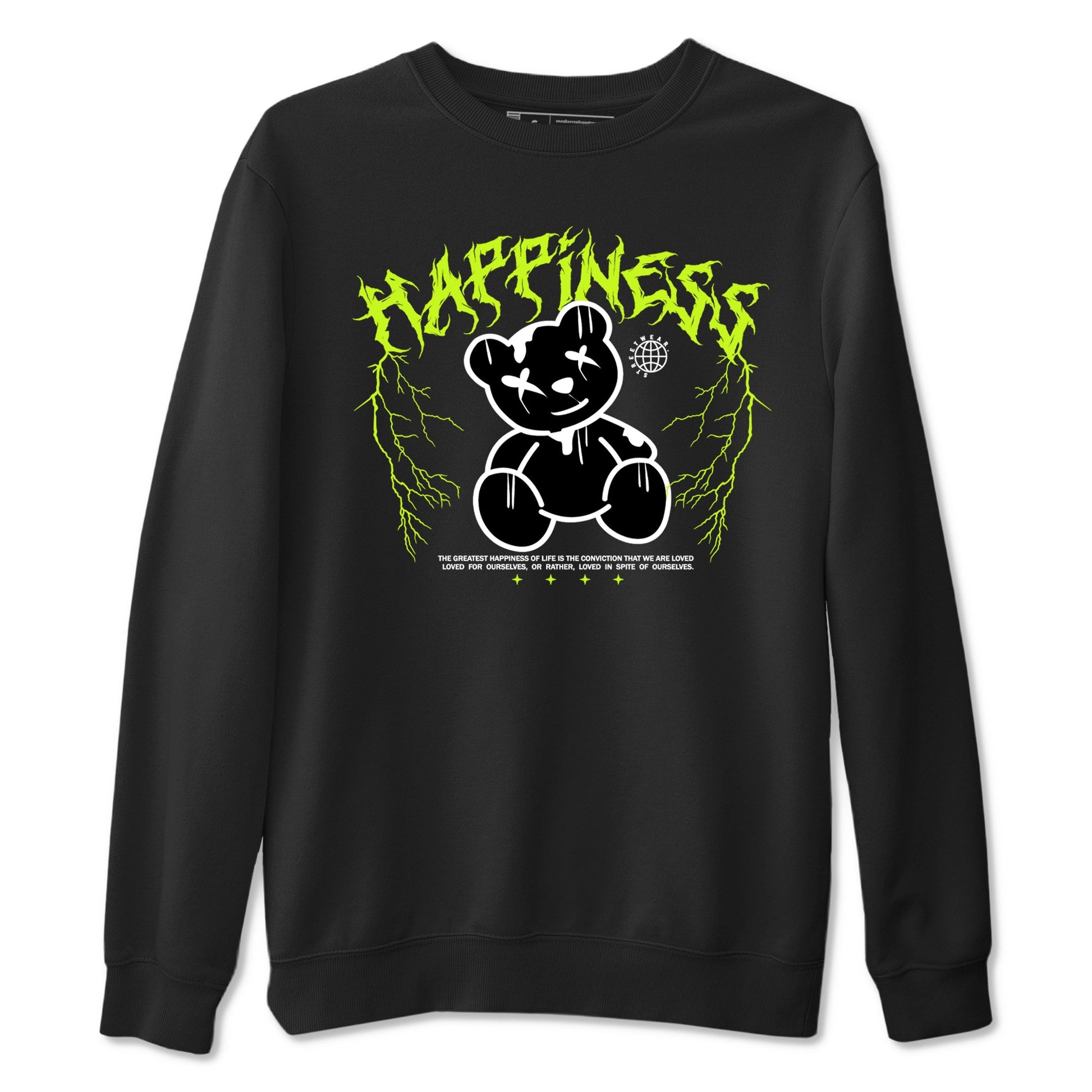 Air Force 1 Low Dance Volt t-shirts to match sneakers Happiness Bear sneaker match tees Air Force 1 Volt match shoes to clothes SNRT Sneaker Tees unisex cotton Black 2 shirts