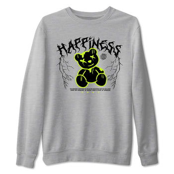 Air Force 1 Low Dance Volt t-shirts to match sneakers Happiness Bear sneaker match tees Air Force 1 Volt match shoes to clothes SNRT Sneaker Tees unisex cotton Heather Grey 2 shirts
