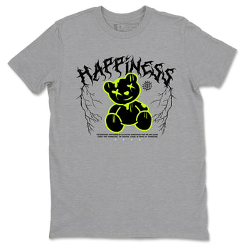 Air Force 1 Low Dance Volt t-shirts to match sneakers Happiness Bear sneaker match tees Air Force 1 Volt match shoes to clothes SNRT Sneaker Tees unisex cotton Heather Grey 2 shirts