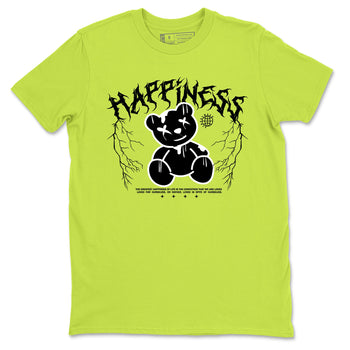 Air Force 1 Low Dance Volt t-shirts to match sneakers Happiness Bear sneaker match tees Air Force 1 Volt match shoes to clothes SNRT Sneaker Tees unisex cotton Safety Green 2 shirts