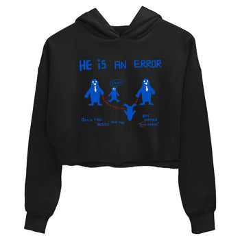 Air Force 1 404 Error shirt to match jordans He Is An Error sneaker tees Air Force 1 404 Error SNRT Sneaker Release Tees Black 2 crop length shirt
