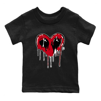 Jordan 1 High '85 "Bred" Graphic shirts Heart Alien Valentine Gift shirts Air Jordan 1 '85 Bred best t-shirts to wear with jordans SNRT Sneaker Tees Youth Baby Black 2 tee