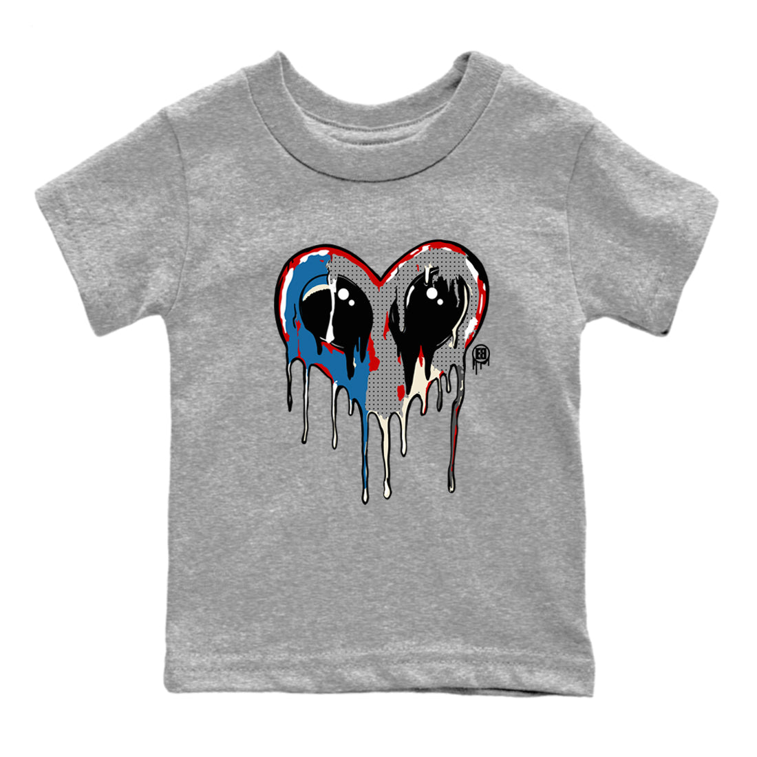 AJ3 Rare Air Graphic shirts Heart Alien Valentine Gift shirts Air Jordan 3 Rare Air best t-shirts to wear with jordans SNRT Sneaker Tees Youth Baby Heather Grey 2 tee