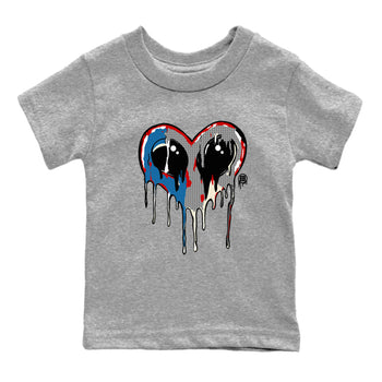 AJ3 Rare Air Graphic shirts Heart Alien Valentine Gift shirts Air Jordan 3 Rare Air best t-shirts to wear with jordans SNRT Sneaker Tees Youth Baby Heather Grey 2 tee